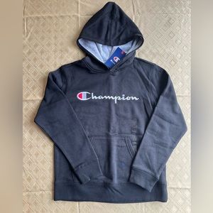NWT Boys Champion Hoodie Black Size M
